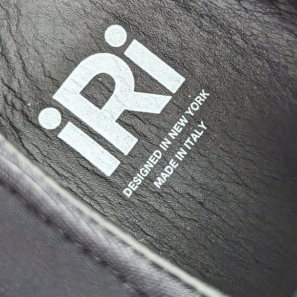 iRi Women WES Low Top Neoprene Navy Blue Platform Sneakers sz 6.5US EUR36.5 - Picture 8 of 12